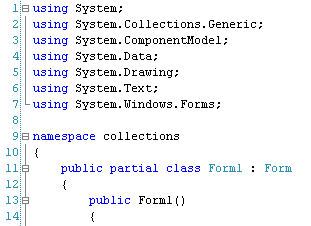 A List of Using Statements in C#