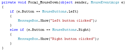 C# code to detect which button was clicked