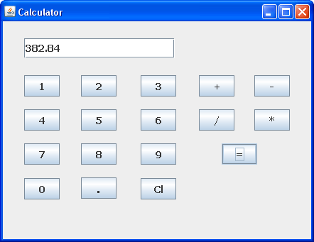 Your Java Calculator
