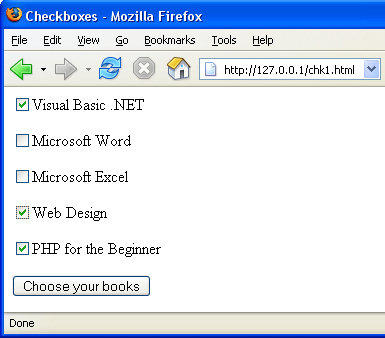 Html Multiple Checkboxes Same Name Php