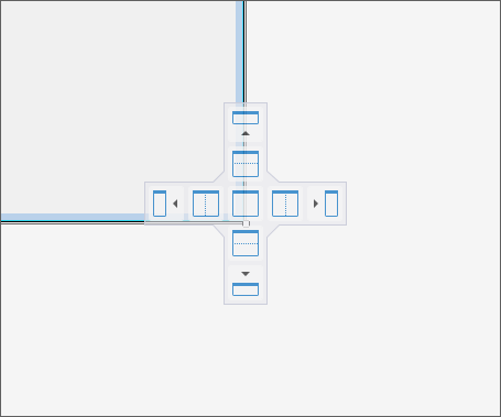 Visual Studio 2026 docking guide diamond