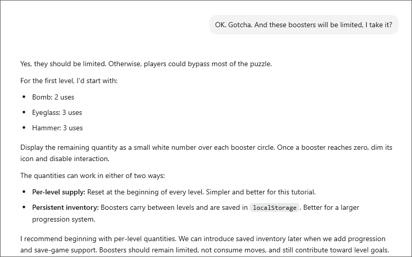 A follow-up Codex query