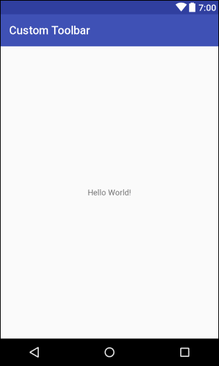 Default layout in Android Studio for a layout