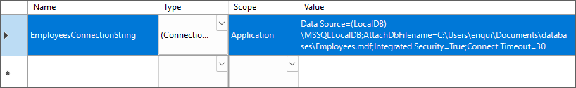 Data Source properties