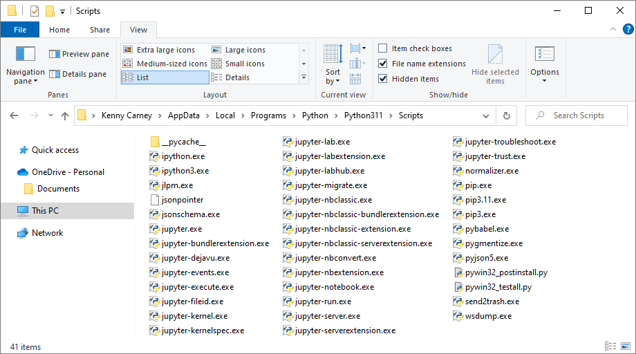 Install Jupter NoteBook
