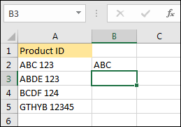 Cell C3 selected on a spreadsheet