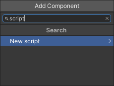 The Script component