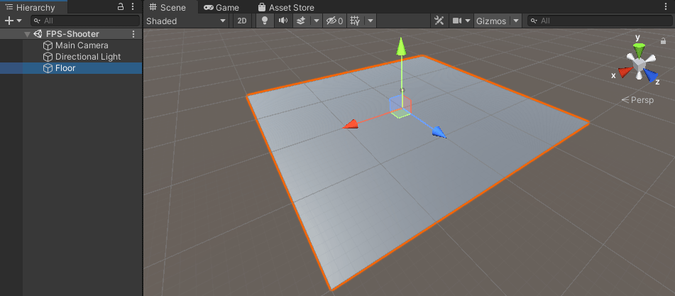 A 3D pane with a material