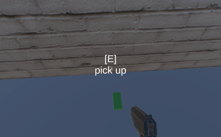 Game play for a health pickup
