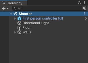 A group of contracted items