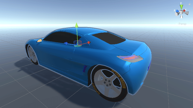 Car body sitting on our wheels