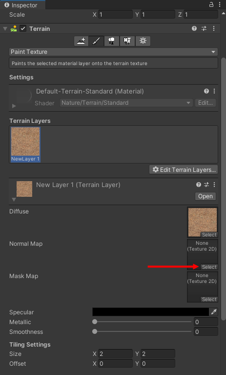 Adding a Normal map to a texture in Unity