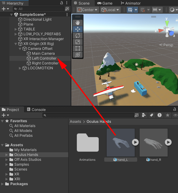 VR Hands in Unity