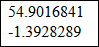 latitude and longitude coordinates