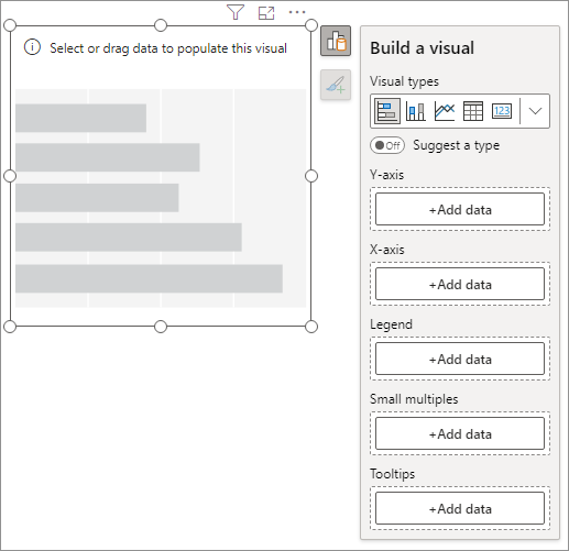 Default Stacked Bar Chart in Power BI 2023.