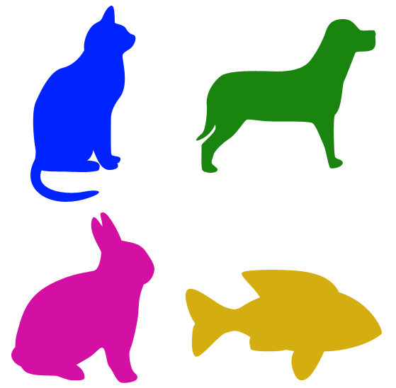 Image showing four animals.